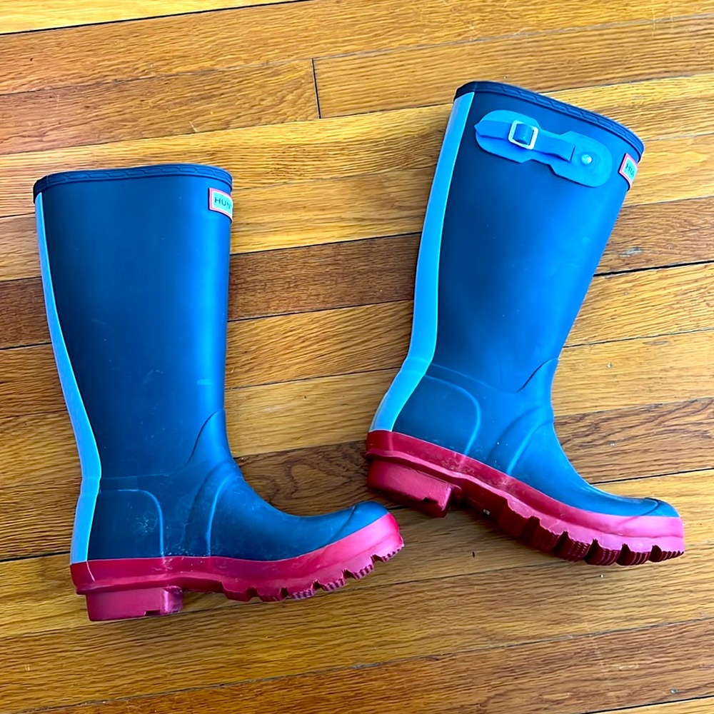 Hunter rain boots size 6 like new!